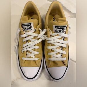 Converse All Star Womens Sneakers in Bright Yellow